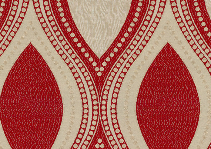 Kasian, Red - Made to Measure Curtains - Image 8